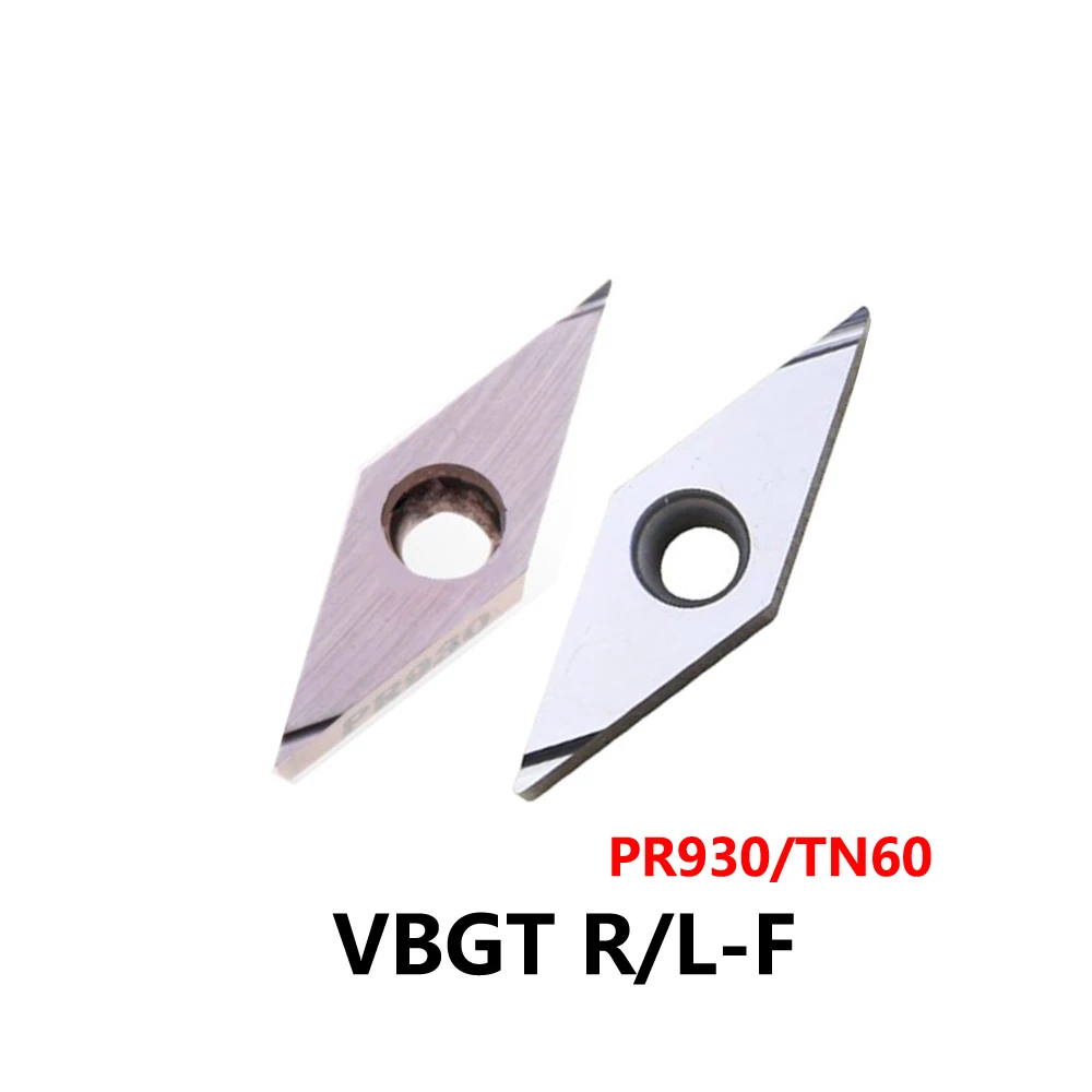 Оригинальный VBGT 110301 L-F 110302 L F R-F PR930 TN60 Твердосплавные вставки R-L-F Токарный станок с