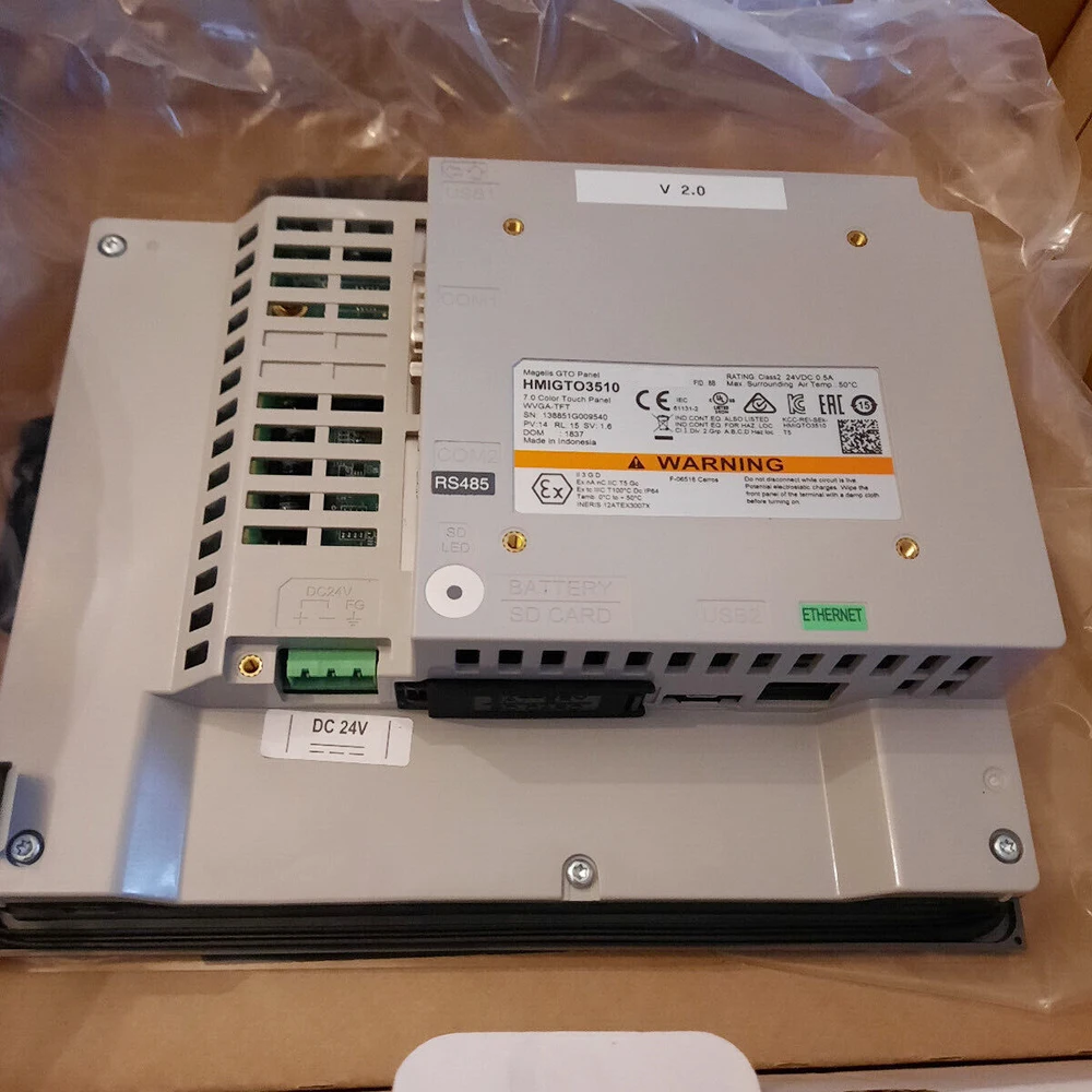 7-дюймовый широкоэкранный цветной сенсорный экран 65k для Schneider HMIGTO3510