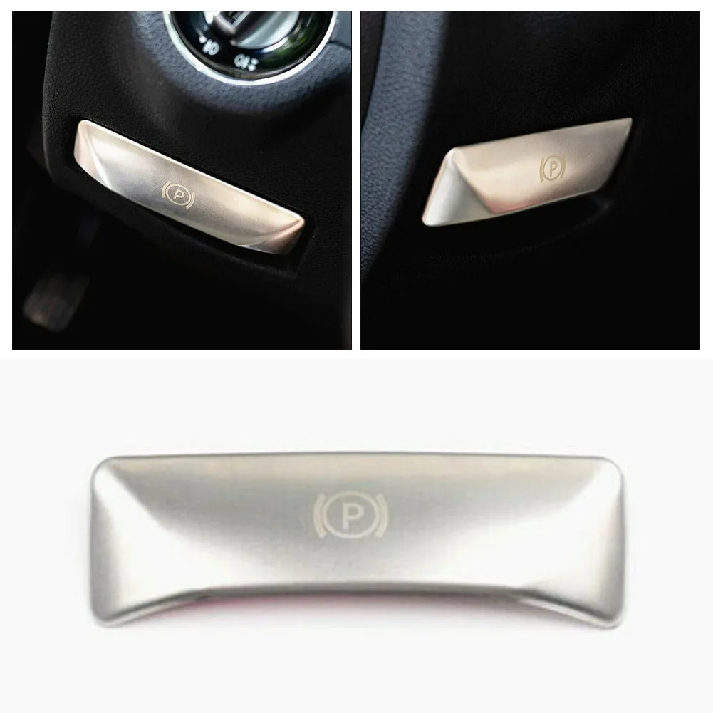 

Car Foot Brake Switch Frame Cover Silver Trim Sticker Interior Accessories Auto Styling For Mercedes Benz C W204 E W212 Class