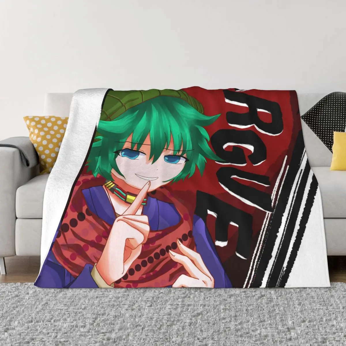 

Your Turn To Die YTTD Blanket Flannel Summer Autumn Winter Sou Hiyori Anime Game Soft Throw Blanket for Home Bedroom Rug Piece