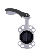 promotion safety di hand operate flanged handle wafer price butterfly valve tianjin 3m valve