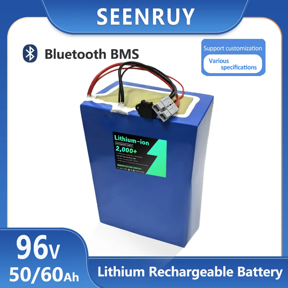 Литий-ионный аккумулятор 96 В 50 Ач 60 BMS 26S 109 2 для инверторного автомобиля AGV скутера