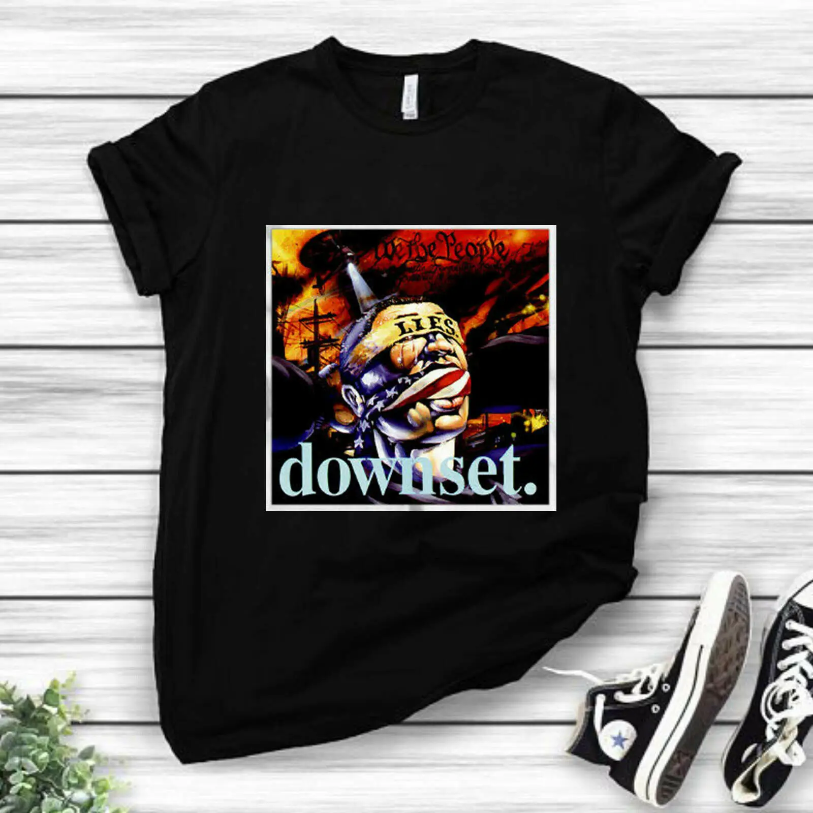 

DOWNSET Music Rap Metal American Band Classic Gift T-shirt S-3XL