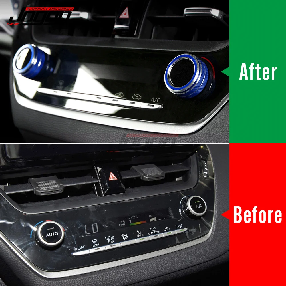 Для Toyota Corolla 2019-2022 салон автомобиля ручка кондиционера декоративная крышка