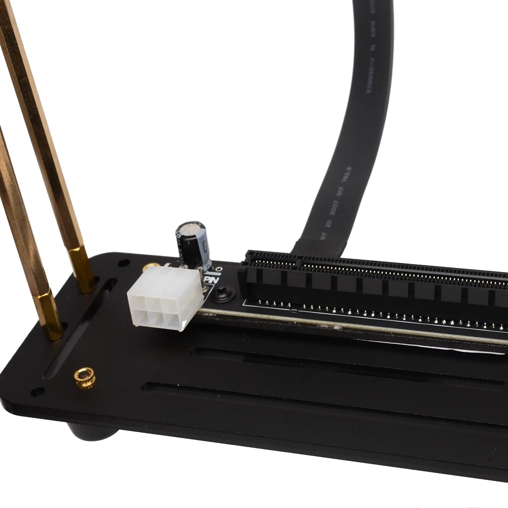 Недорогой PCI Express 3 0x1 до x16 переходник Удлинительный кабель AMD NVIDIA Видеокарта PCI-E 1x