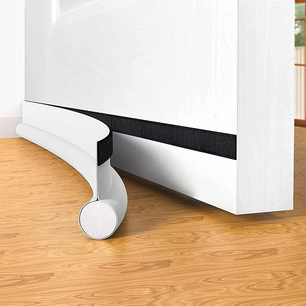 

Door Seal Strip White Cuttable Waterproof Draught Excluder Stopper Door Bottom Guard Draft Blocker For Door Garage Bathroom Sash