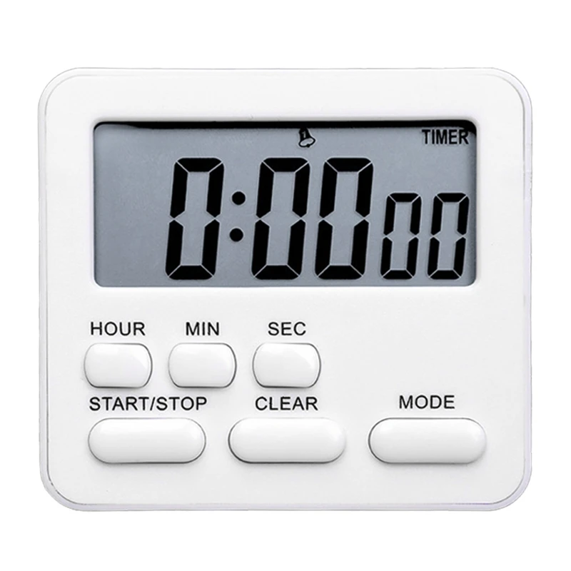 

Kitchen Timer Large LCD Digits Display Classroom Timer Clock Timer for Cooking Dropship