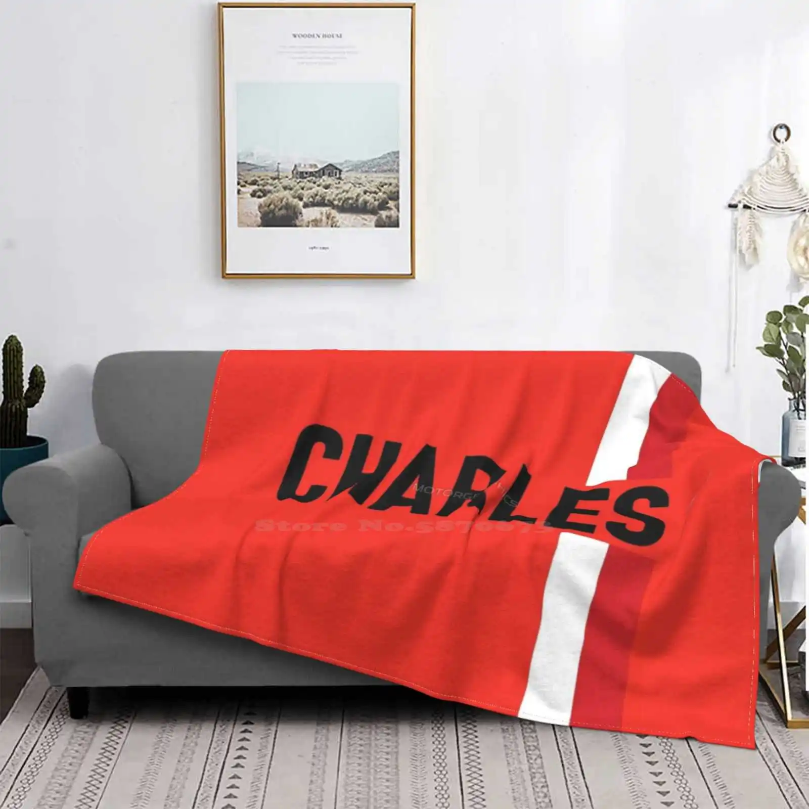 

Charles | The Latest Soft and Warm Flannel Blanket for Face Mask Fanart Fan Art Leclerc Leclerc Lec16 Formulauno F1Facemask 19