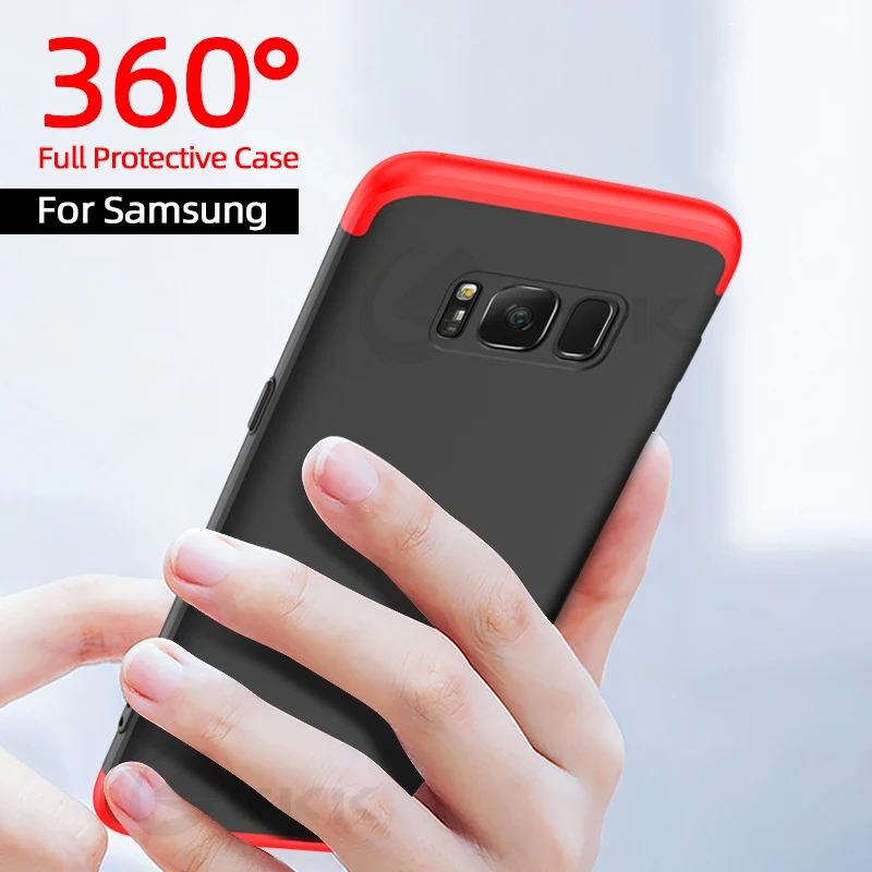 360 Full Protective Case For Samsung Galaxy S20 S10 S9 S8 Plus Lite Ultra Shockproof Case For Samsung S10 S9 S6 S7 Edge Note 9 8