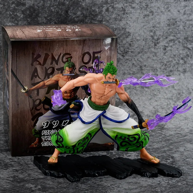 

Фигурка героя из аниме GK Roronoa Zoro, 20 см, из ПВХ, коллекционная мультяшная модель, кукла, подарок, игрушки, украшение