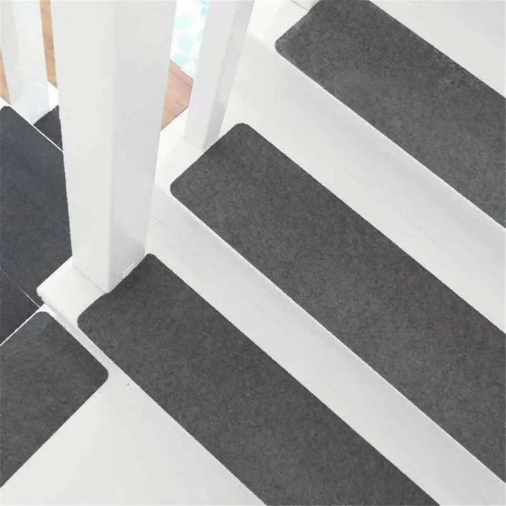 14pcsset stair tread carpet mats self adhesive floor mat door mat step staircase non slip pad protection cover pads home decor free global shipping
