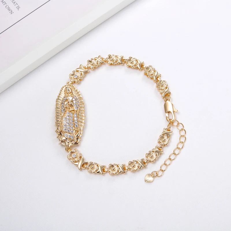 Ювелирные изделия GreyBirds модные религиозные браслеты с изображением Девы Марии