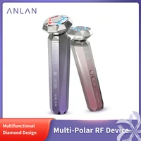 ANLAN Multifunction RF Beauty Device EMS Facial Massagers LED Light Therapy Hot Cold Compress Multi-polar RF Skin Care Device