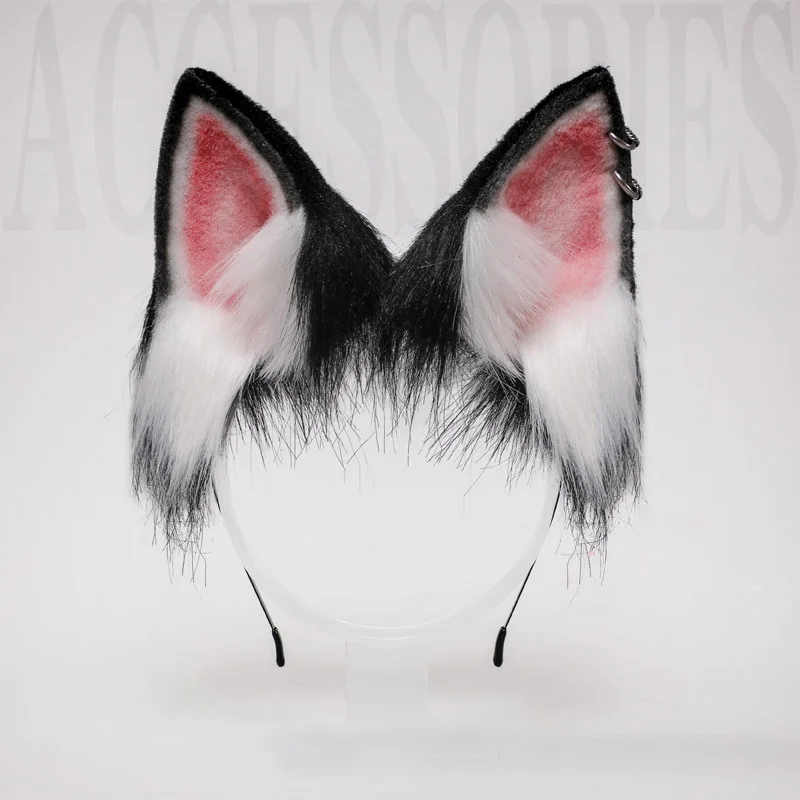 Ободок с ушками Хаски для женщин и девушек