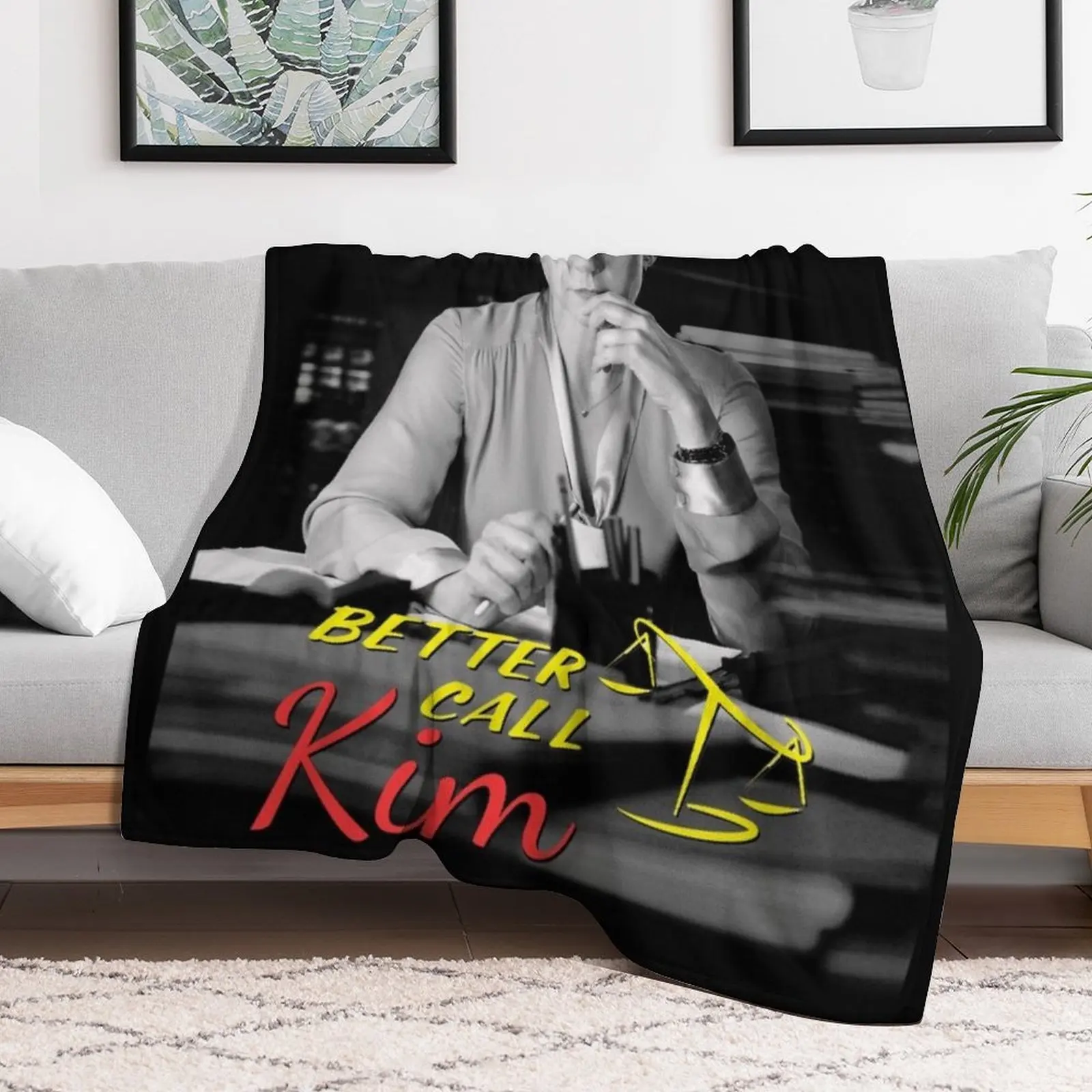 Одеяло в шотландскую клетку от Kim Wexler - Better Call