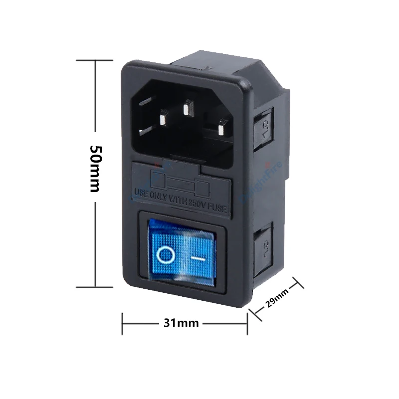 

Переключаемая розетка DelightFire C13 C14 250В 10А