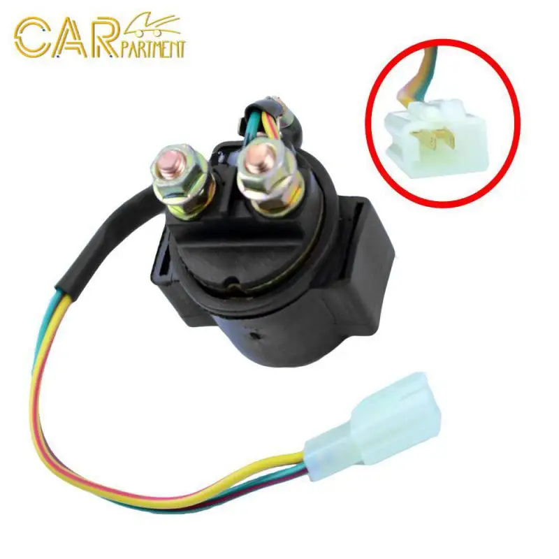 

Portable Motorcycle Start Relay Durable Universal Solenoid Relay For Atv 50cc 125cc 150cc 250cc Gy6 Starter Relay Solenoid