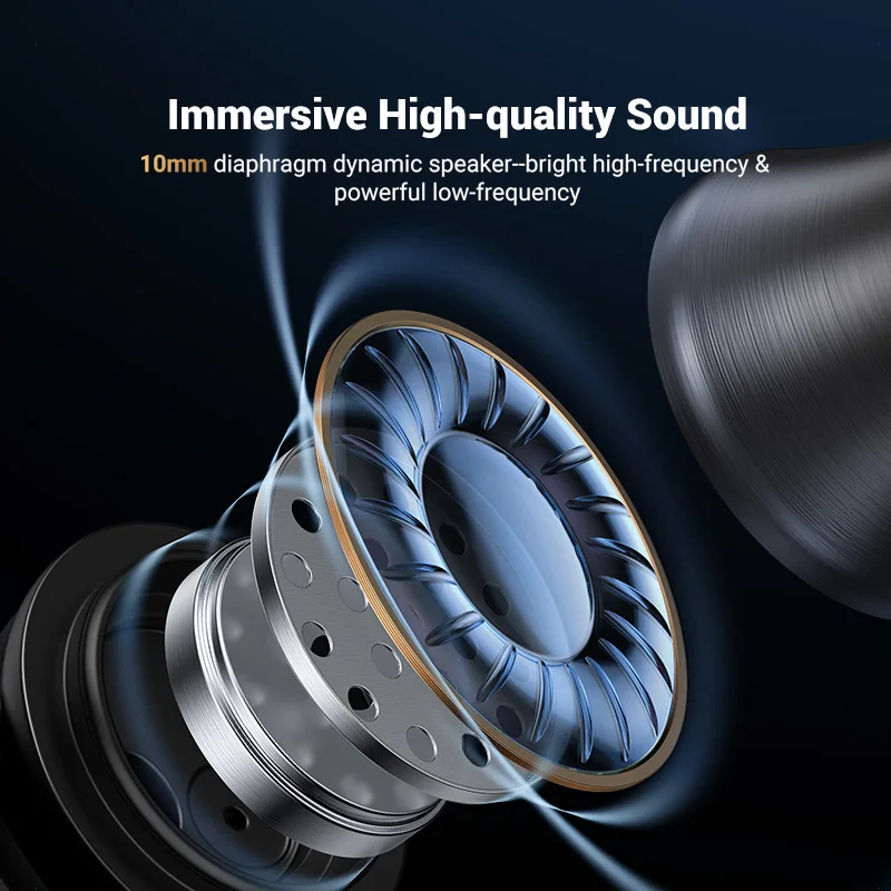 Проводные наушники-вкладыши UGREEN 3 5 мм USB Тип C с микрофоном