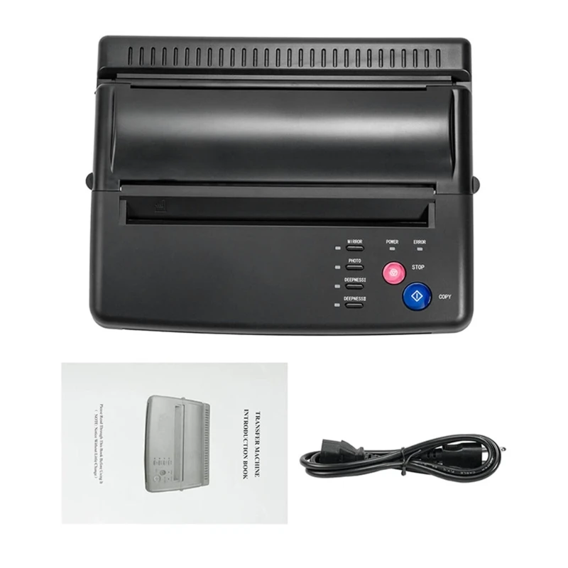 Black Tattoo Transfer Copier Printer Machine Thermal Stencil Paper Maker