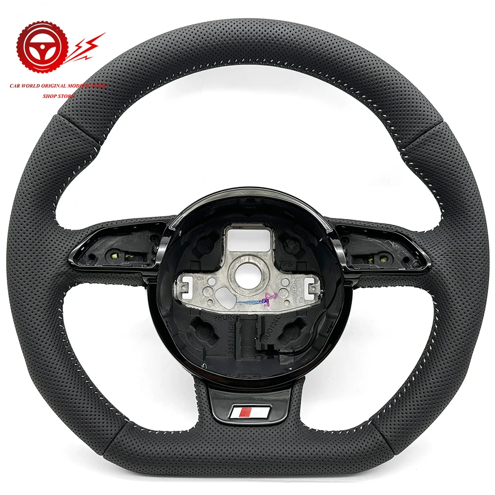 Для Audi полностью перфорированное кожаное многофункциональное спортивное