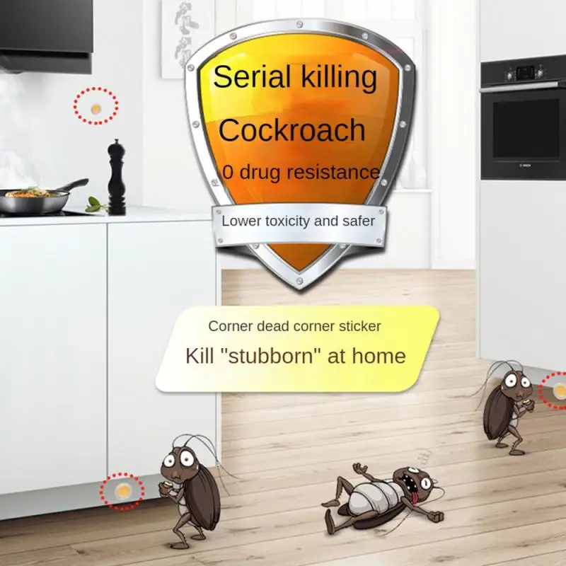 20 шт. наклейки для тараканов отелей