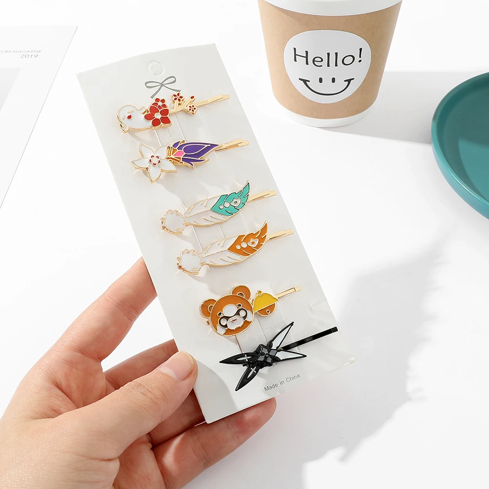 

6 шт./набор, заколки для волос