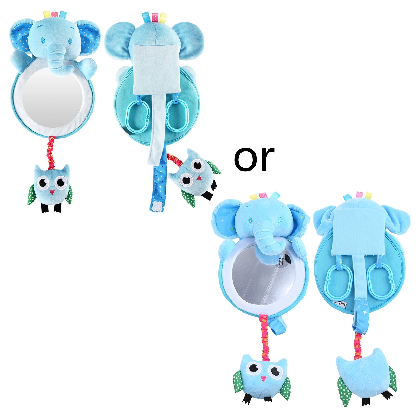 

Adjustable Car View Back Seat Mirror Safety Seat Headrest Rearview Mirror Baby Facing Rear Ward Infant Car Safety Kids Monitor