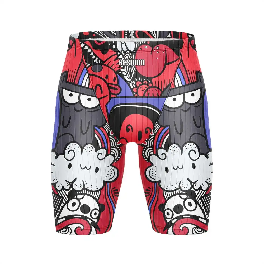 Лето 2024 Мужской Забавный стиль спортивный тренировочный купальник короткие