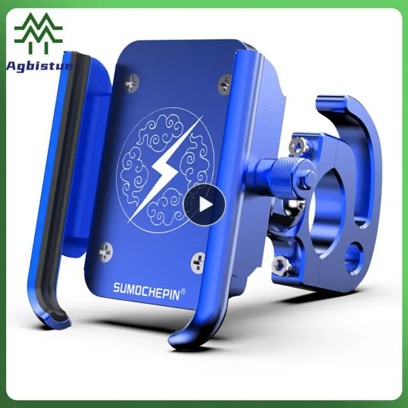 

Adjustable Mountain Bike Support Handlebar Bicycle Mount New Non-slip Aluminum Alloy Mobile Phone Holder Worthwhile Universal