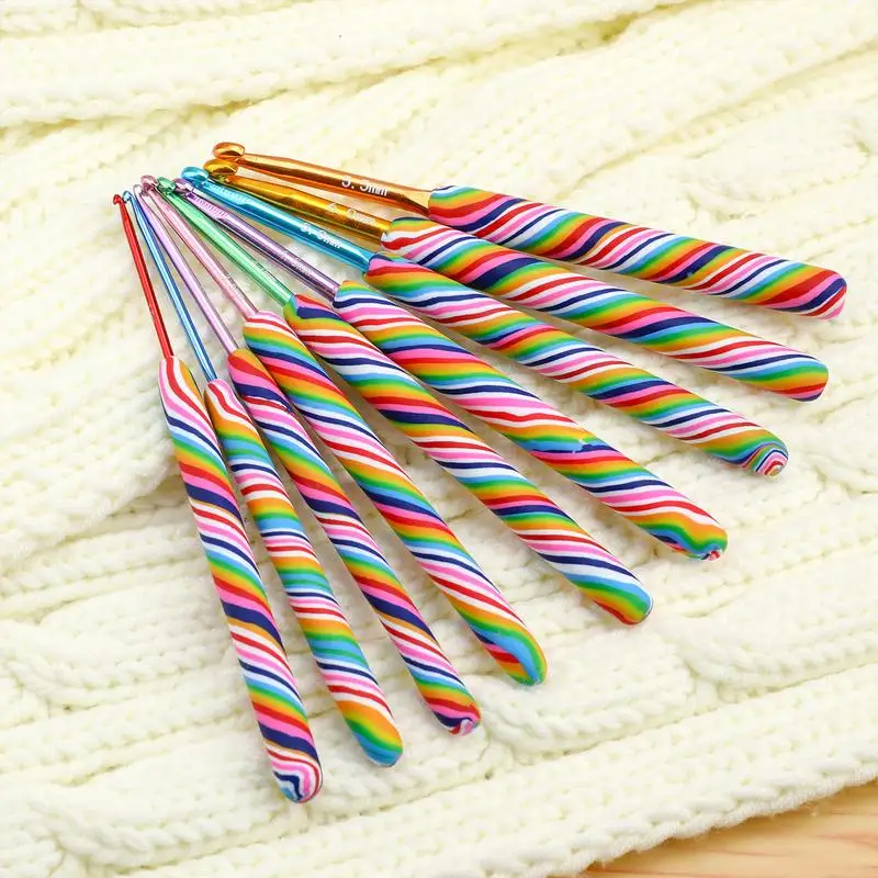 Мягкий теплый набор крючков для вязания крючком Набор игл с мягкой ручкой