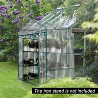 Plant Grow Bags Greenhouse Garden Seedling Green House PVC Cover Transparent Garden Greenhouse Grow House Planting  no rack 