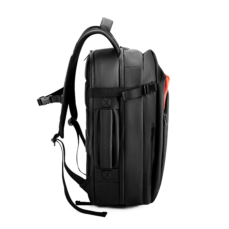 Nylon Men's Black Business Backpack Computer Bag Casual Travel Backpac