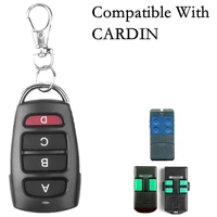 new for cardin s476 tx2 tx4 garage gate door remote control 433 mhz 4ch fixed code keychain clone 433 92