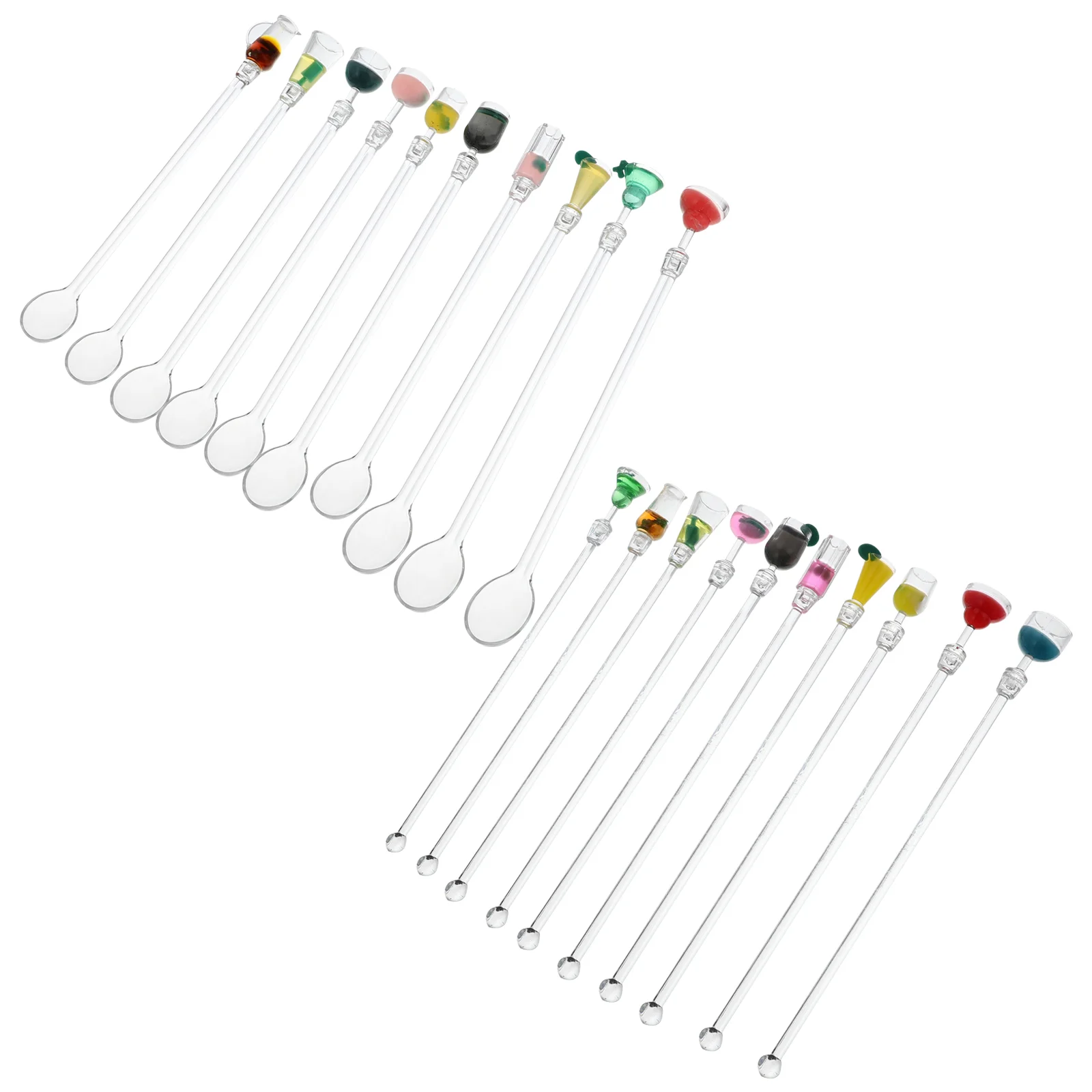 Cocktail Stirrer Drink Blender Stick Beverage Acrylic Mixing Sticks Juice Stirring Rods