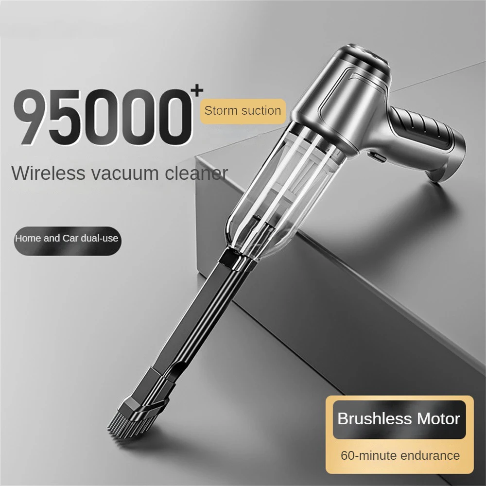 

Mini Car Vacuum Cleaner Powerful Cleaning Machine Home Auto Robot Wireless Cleaner Home Appliance Strong Suction Car Accessories