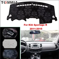 car dashboard dash mat anti sun pad cover for kia sportage r 2011 2015 anti slip dashboard pad insulation mat