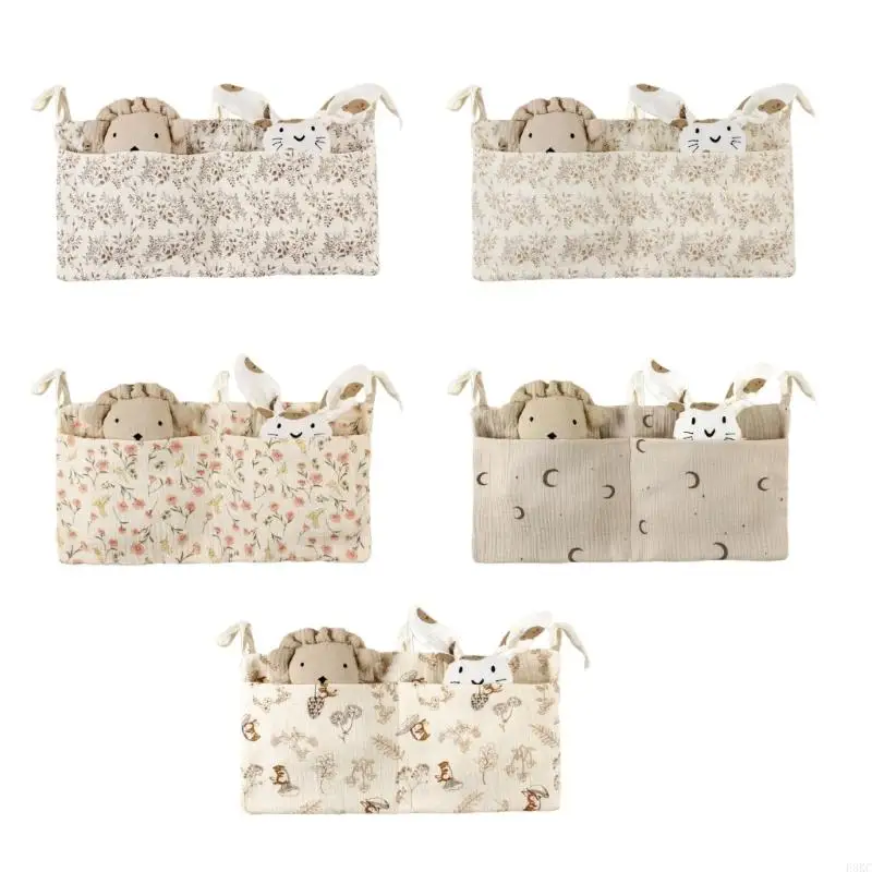 F3KC Baby Bedside Scive Cribs Multifunctional Hanging Pocket