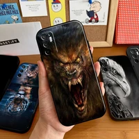 lion eagle dog tiger cat wolf for xiaomi redmi note 10 9 8 10s 10t 9s 9t 8t pro 5g redmi 10 9 9t 9a 9c 8 8a phone case