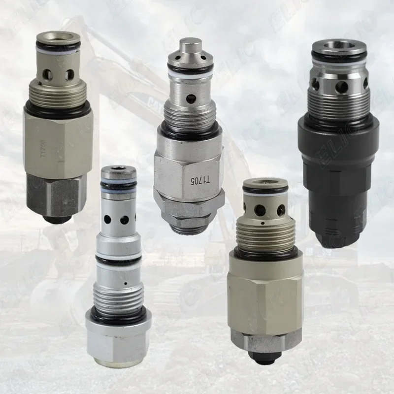ELIC EX200-2 Запасные части для экскаватора Поворотный предохранительный клапан Клапан давления 4286943 4324851 (art.: 3920cd3340d3a) - 3920cd3340d3a