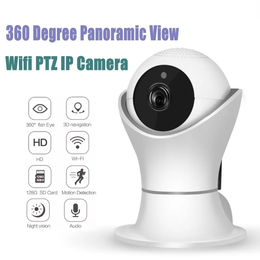

Камера видеонаблюдения EC39, беспроводная, 360 градусов, Wi-Fi, IP, 1080P