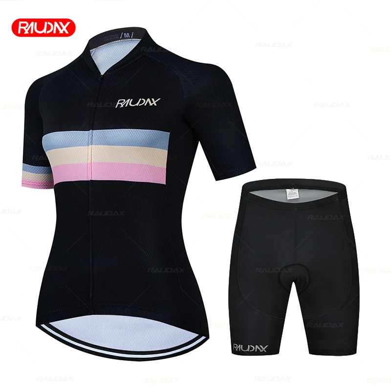 

2022 летний женский комплект одежды для велоспорта RAUDAX, женская одежда для велоспорта, велосипедная форма
