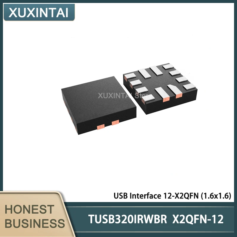 

20Pcs/Lot TUSB320IRWBR TUSB320 USB Interface 12-X2QFN (1.6x1.6)
