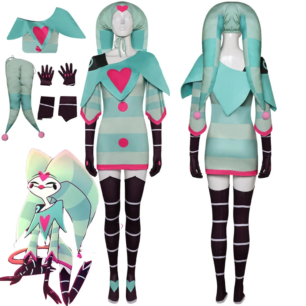 Женский костюм для косплея Fizzarozzie с героями мультфильмов головной убор на