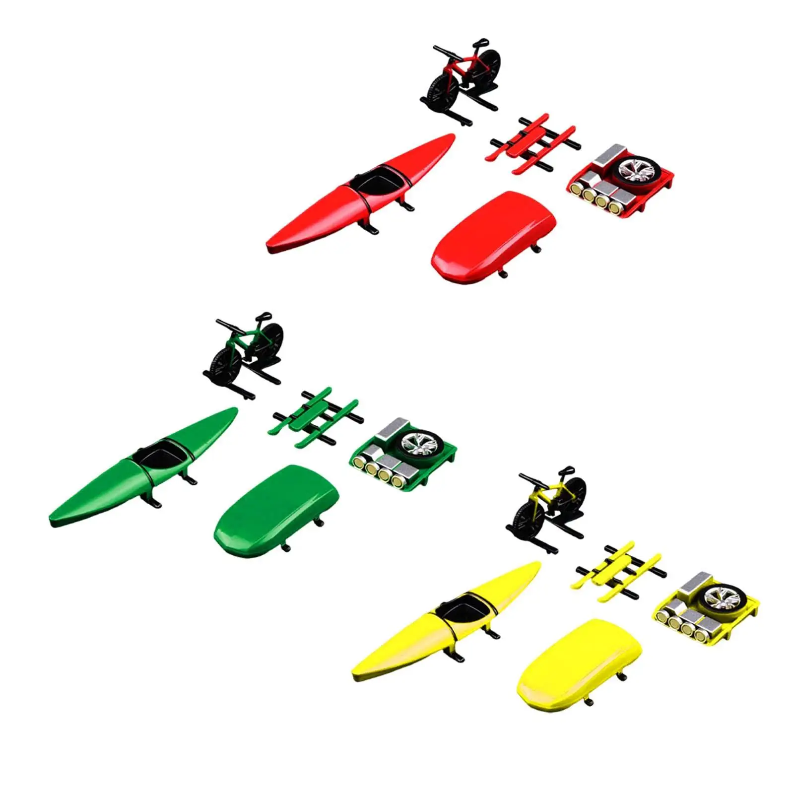 

5x Model Car Parts Kit Kayak for 1:64 RC Hobby Car Car Accessories DIY Accs