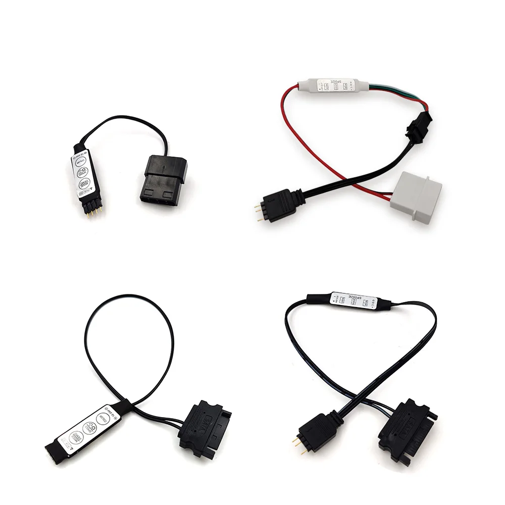 Интерфейс Molex RGB-разъем 12 В 4 контакта большой 4-контактный адаптер кабель питания