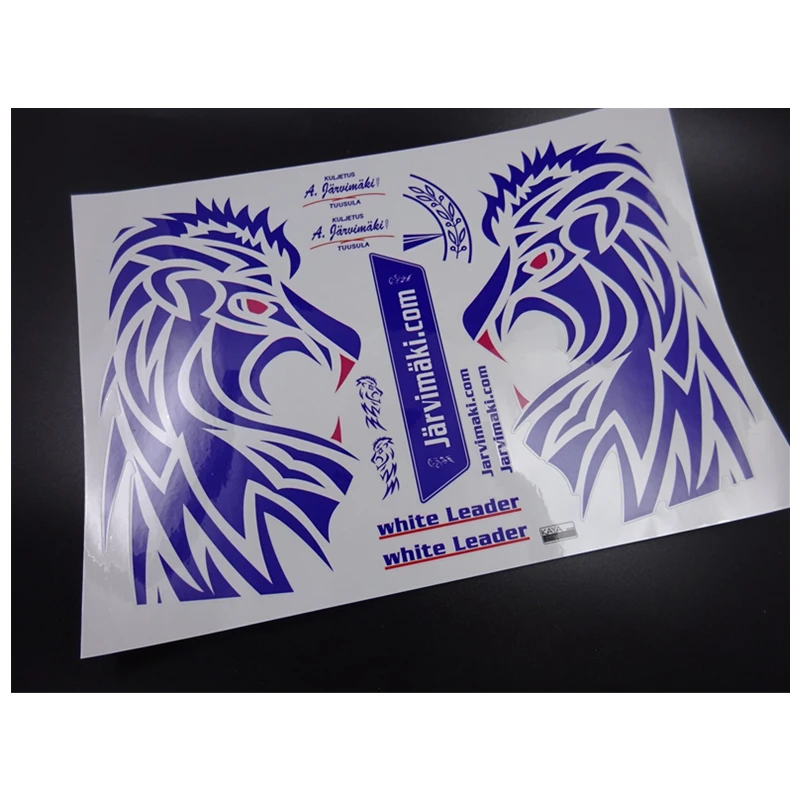

Blue Body Stickers For 1:14 Tamiya Tractor Hercules Truck Model Benz Actros 1851 3363 Rc Cars Shell Diy Modification Part