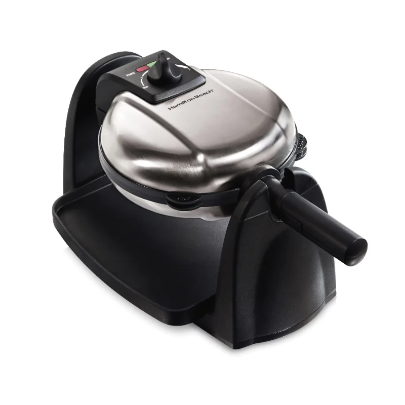 Hamilton Beach Flip Belgian Waffle Maker with Removable Plat