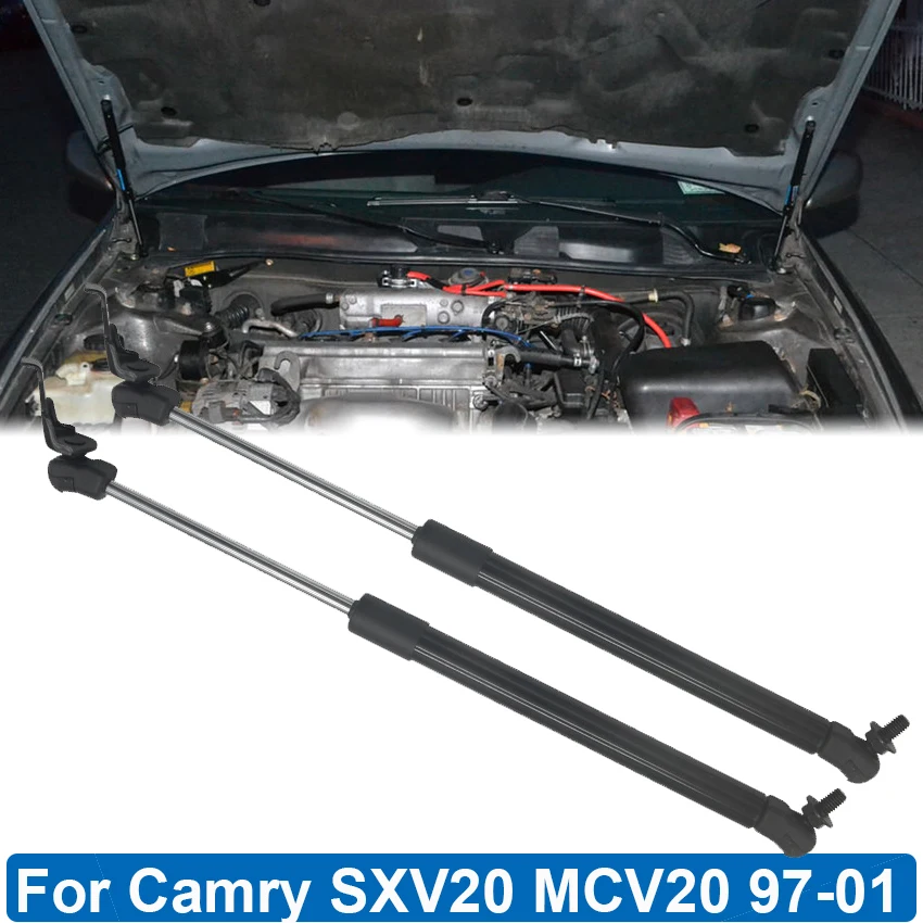 

Front Bonnet Hood Lift Support Rods Gas Spring Struts For Toyota Camry Vienta SXV20 MCV20 2.2 3.0 Sedan 1997-2001 Car Styling