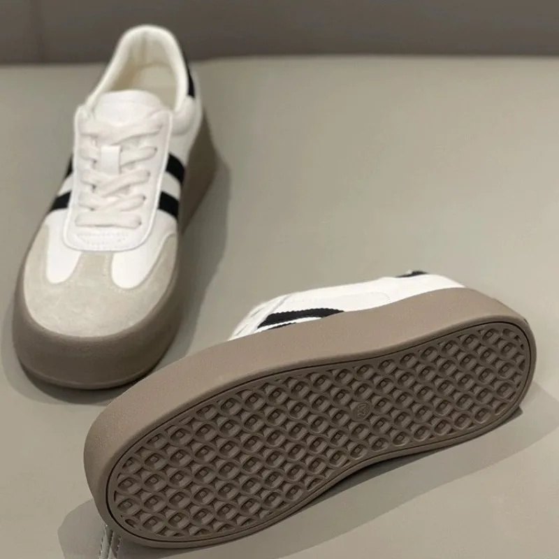 Женская повседневная уличная спортивная обувь на шнуровке 2024 весенне-осенние