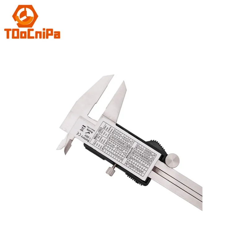 

High-precision digital caliper vernier caliper electronic digital caliper 0-150 plastic display head stainless steel ruler body